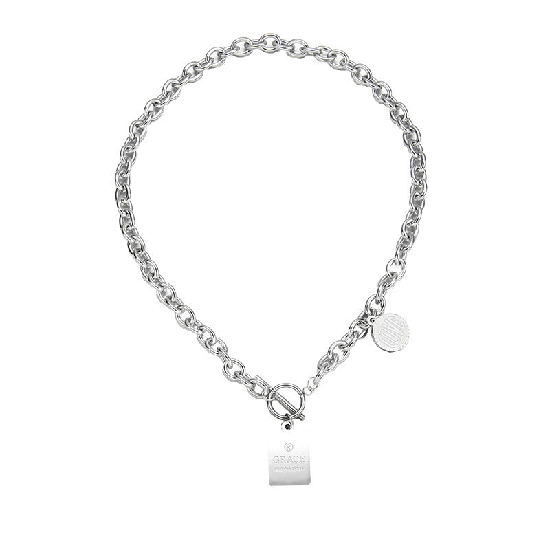 Hip Hop Thick Chain Necklace For Women