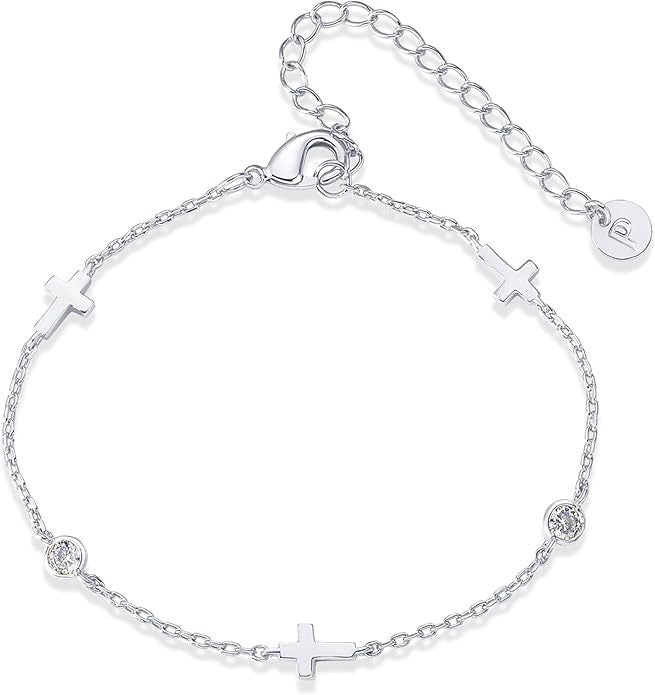 Compact Cross Charm Bracelet For A Touch Of Coastal Luxury