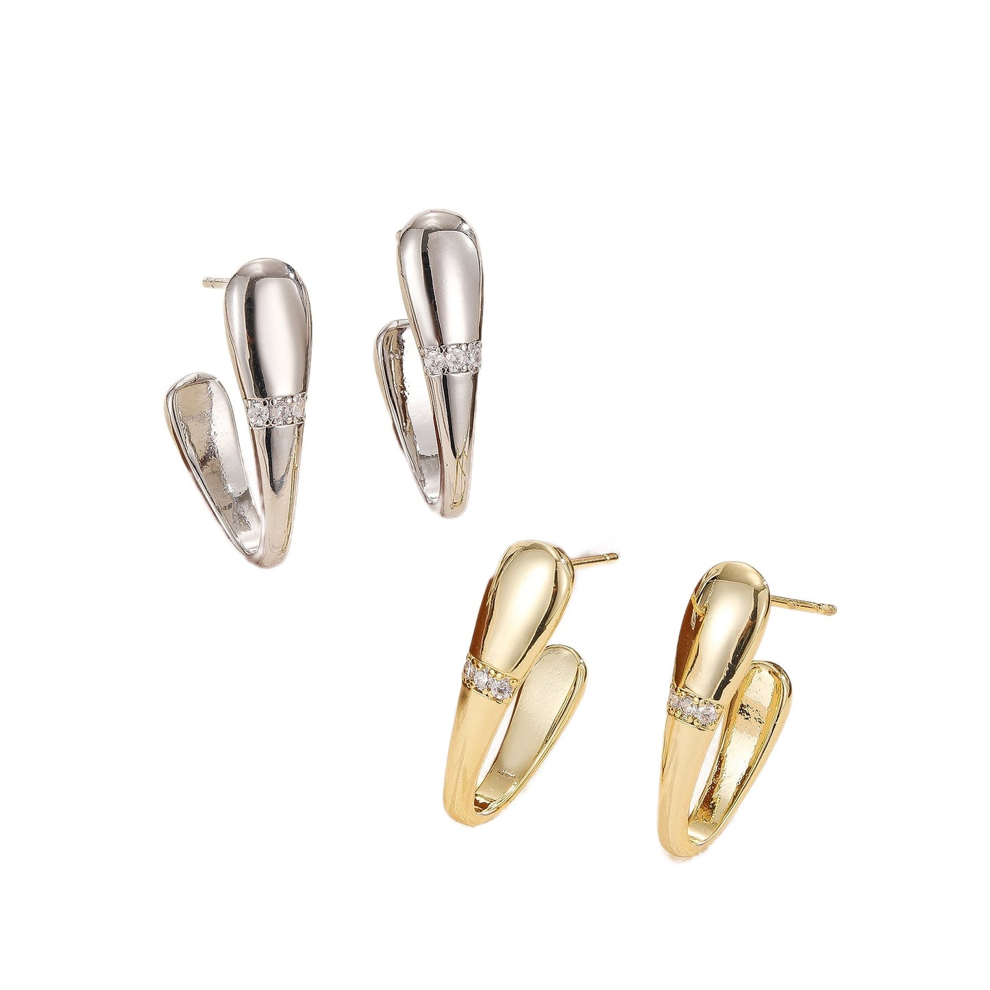 Simple And Versatile Square Earrings