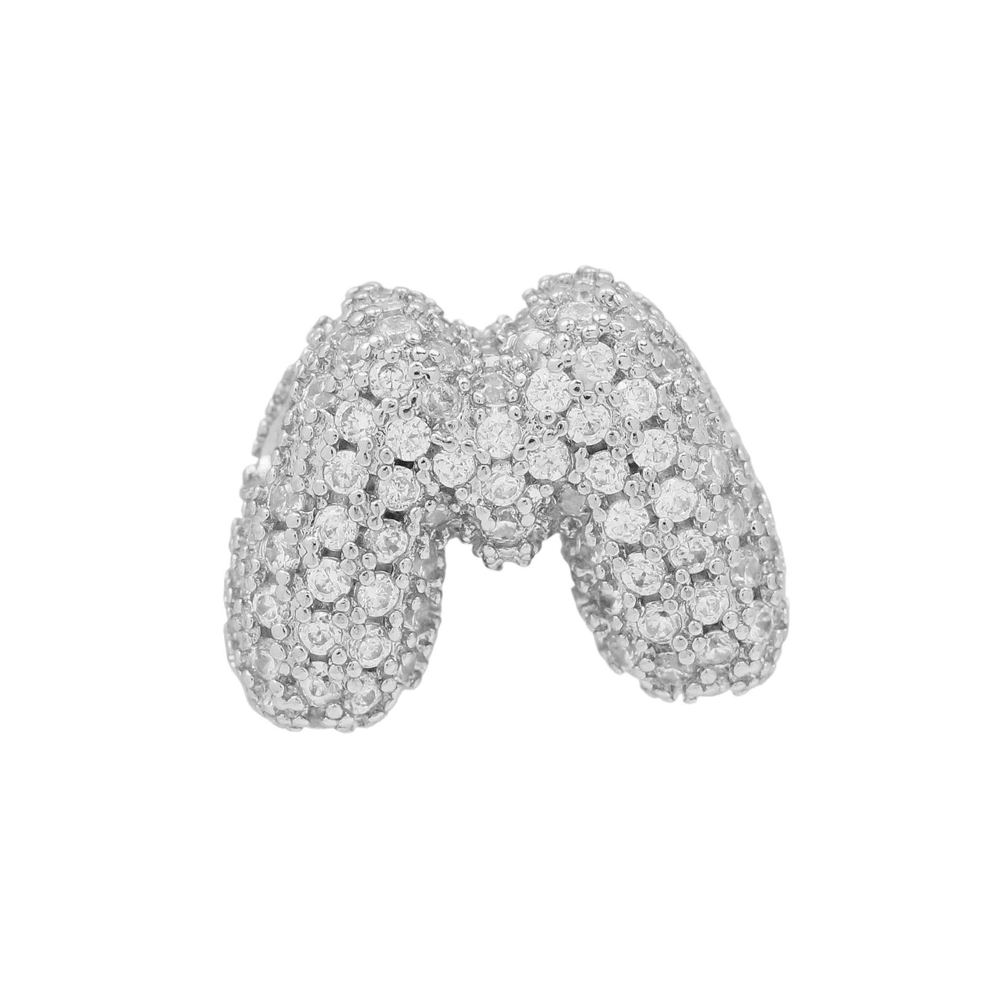 New Necklace Bubble Balloon DIY English Name 26 Letter Pendant